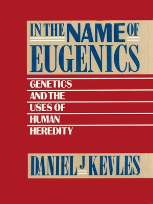 cover image of In the Name of Eugenics